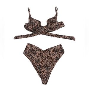 Skatie Leopard Print Bikini